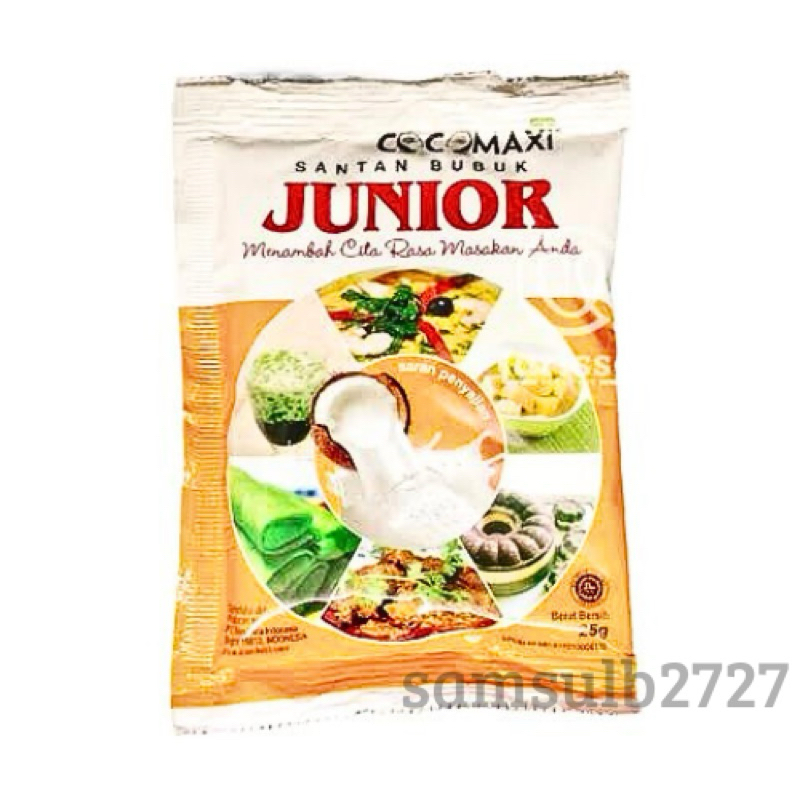 

Santan Bubuk Cocomaxi Junior 5 Pcs