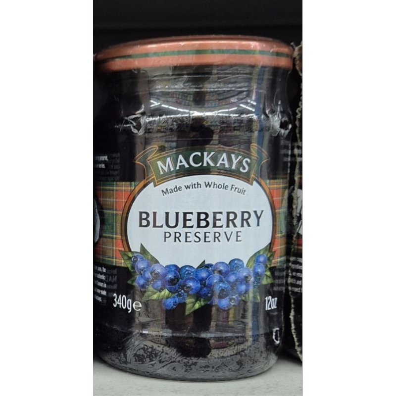 

Selai Buah Blueberry MACKAYS Blueberry Preserve 340g - HK.