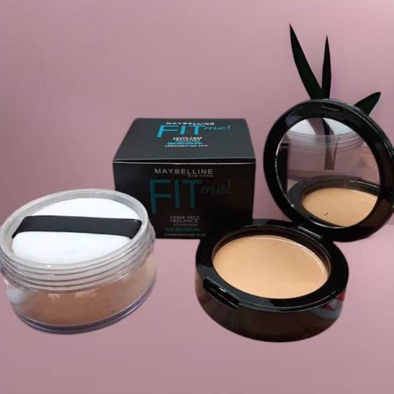 BEDAK FIT ME MAYBELLINE BASAH DAN PADAT