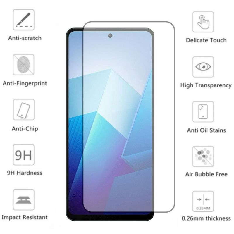 

INFINIX HOT 50 5G HOT 50 PRO 4G TEMPERED GLASS CLEAR ANTIGORES KACA BENING