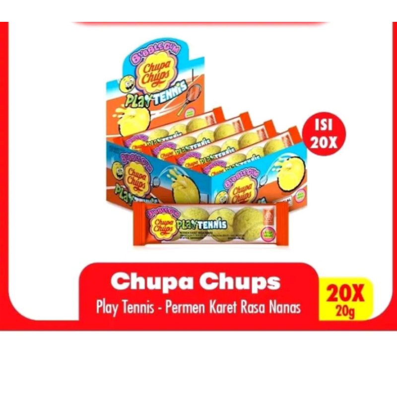 

PERMEN KARET BOLA TENIS GUM ISI 20Pcs