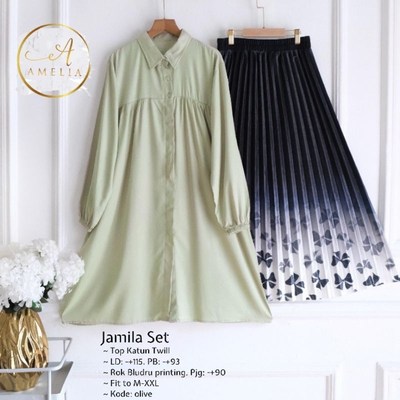 Jamila Set Rayon Tunik (Amelia)