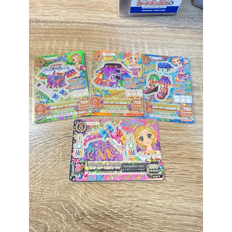 Aikatsu Hinaki Vivid Kiss Premium Coord Street Art Coord