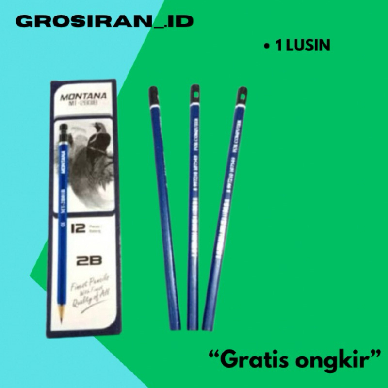 

Pensil 2B Montana 1 Lusin lulus komputer
