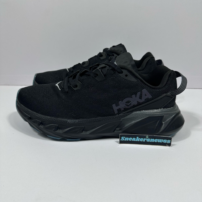 Sepatu Hoka One One Elevon ‘Triple Black’ Premium Original