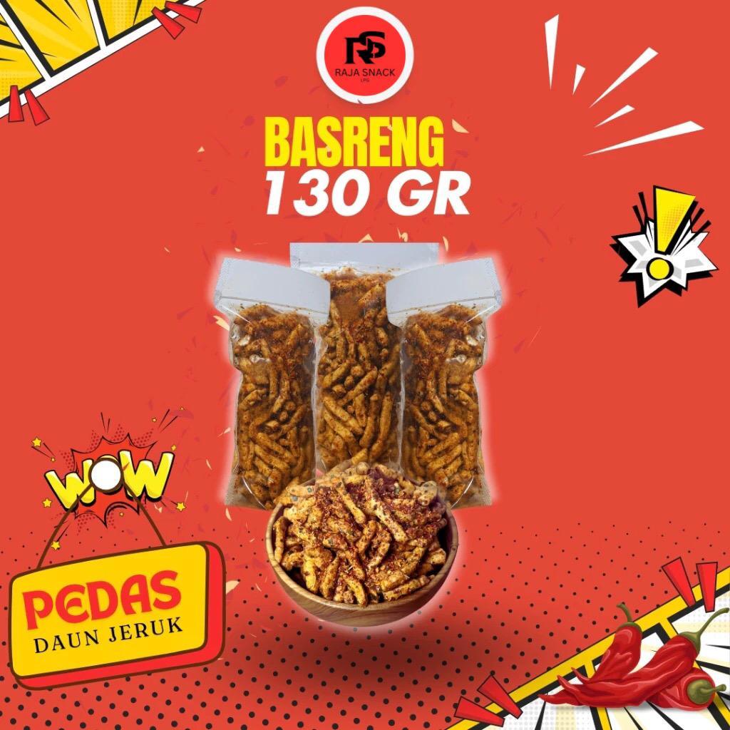 

Basreng Pedas Daun Jeruk 130gr Gurih Renyah Halal