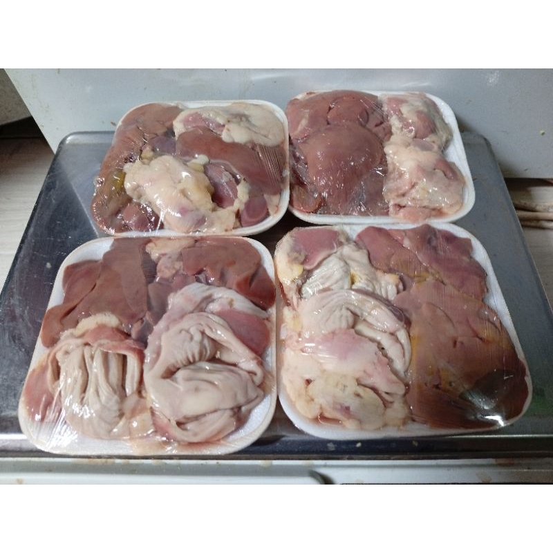 

Ati Ampela ayam isi 2 pasang sudah bersih halal