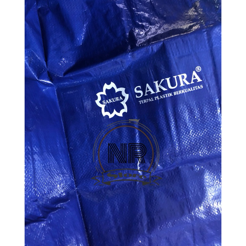 Terpal 2trak Sakura ukuran 2x3 3x4 3x5 4x5 4x6 Terpal tenda Terpal kolam Terpal serbaguna