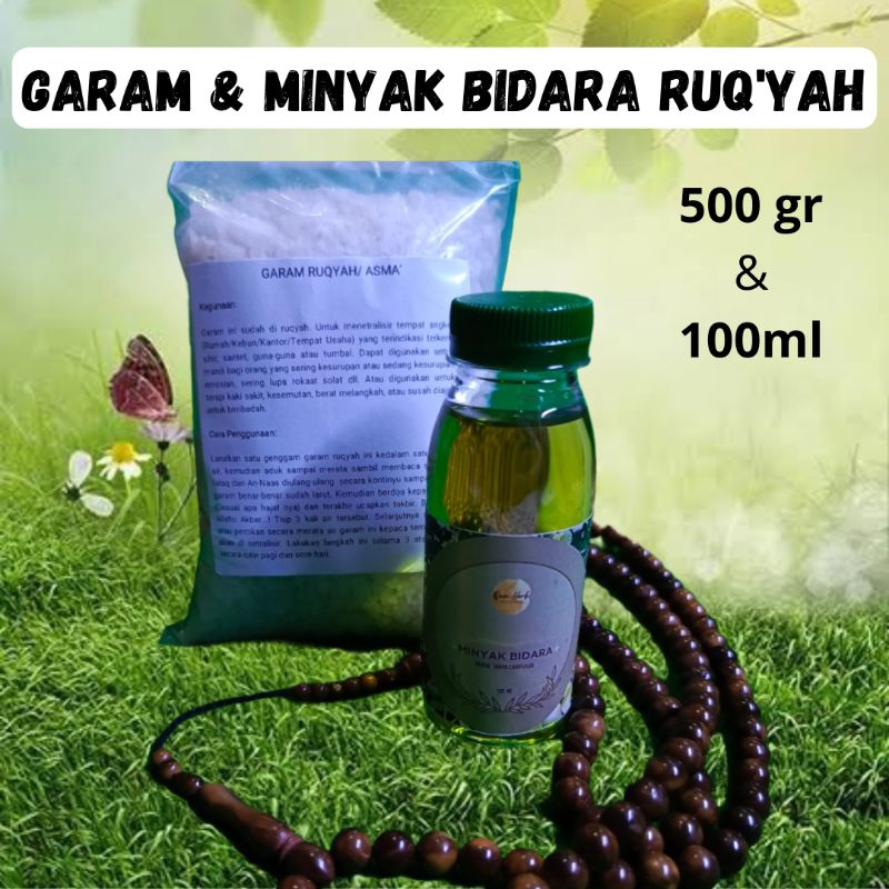 

(Promo) Garam Kasar Rukyah 500gr dan Minyak Bidara 100ml