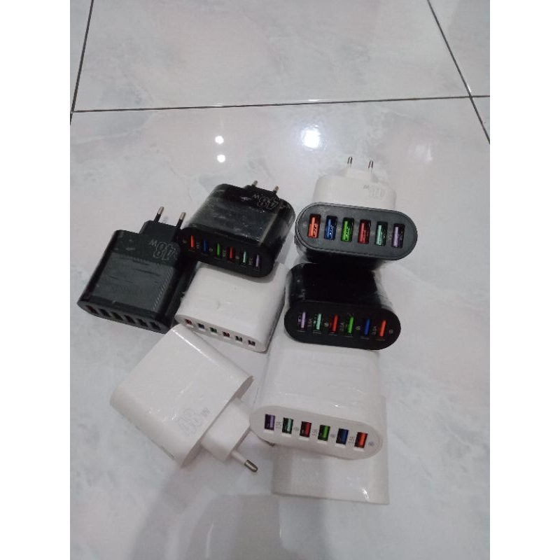 RIJEKAN pabrik 6 port usb sesuai gambar