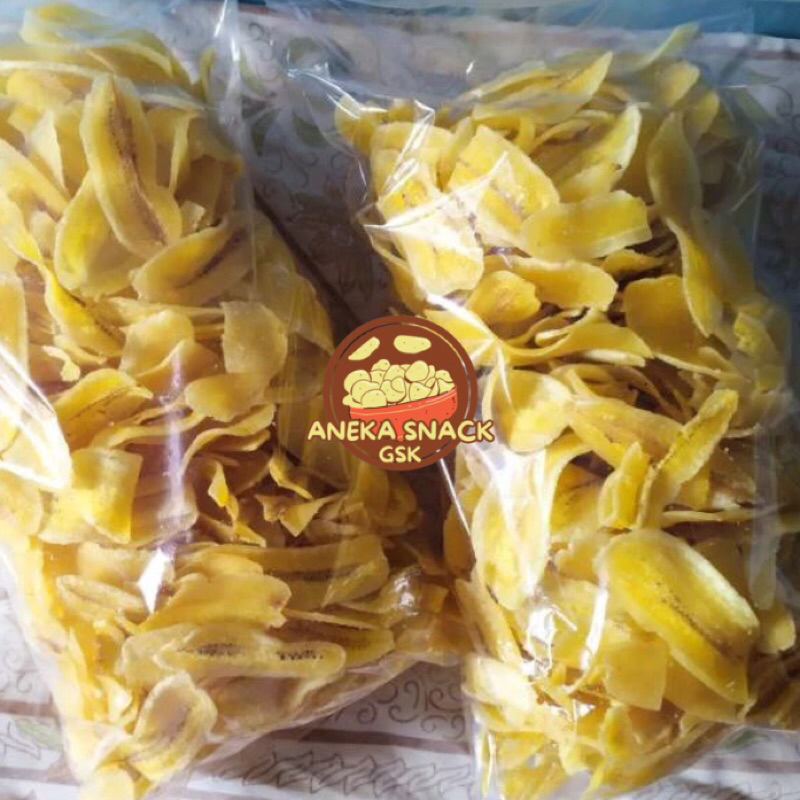 

Keripik pisang panjang asin 250gr 500gr 1kg