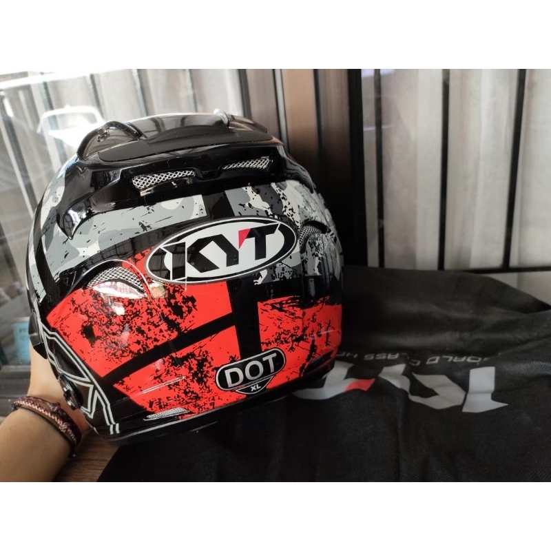 Helm KYT Galaxy Flat R Size XL Second Like New