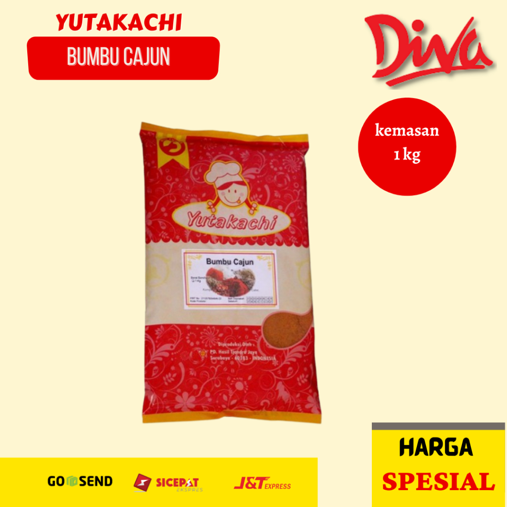 

Bumbu Cajun Yutakachi | Cajun Seasoning 1kg