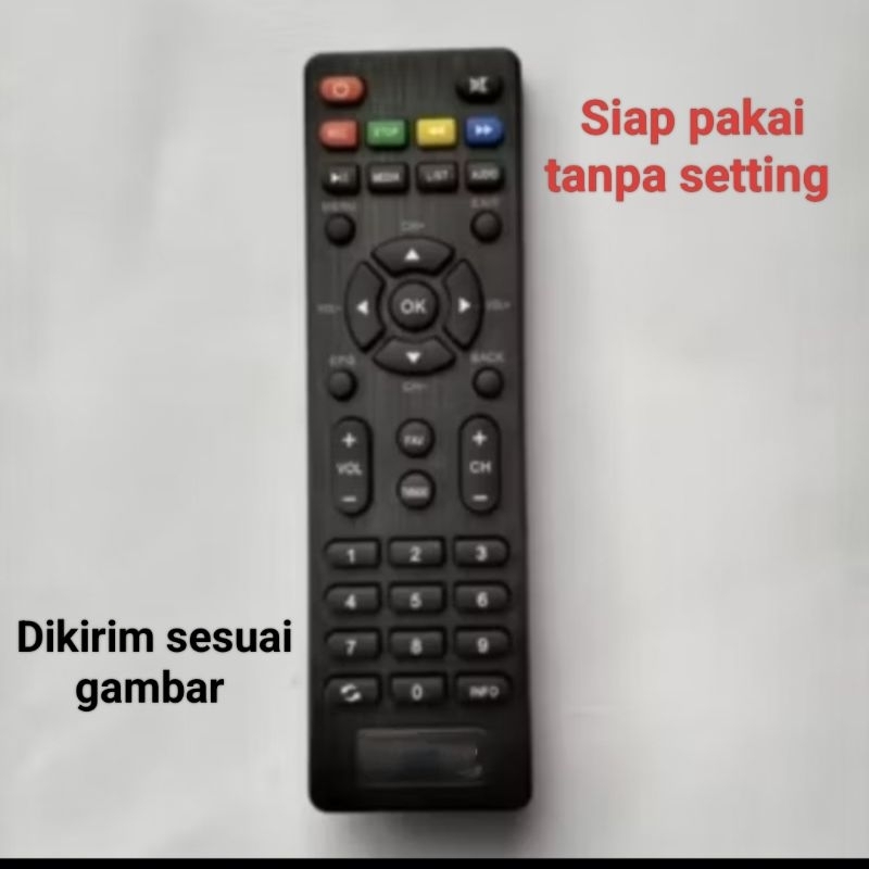 remot set top box SHARP DD001i remot pengganti stb Sharp DVB T2