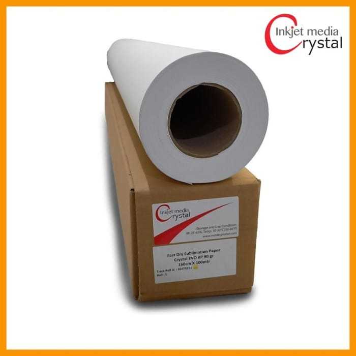 

Crystal Sublim Paper EVO Sticky 90gsm 91cm x 100meter