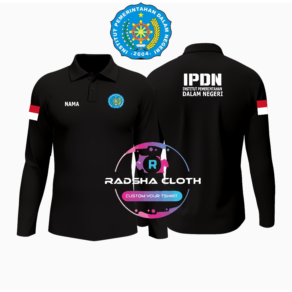 KAOS POLO SHIRT KERAH IPDN - KAOS POLO SHIRT IPDN TERBARU READY