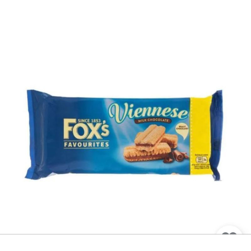 

fox's vinnese milk chocolate 120gr