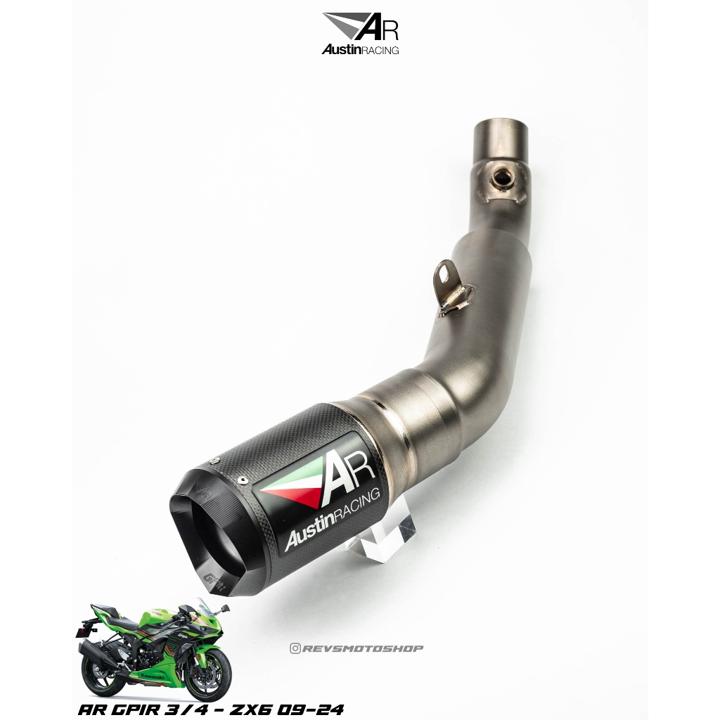 AUSTIN RACING GP1R CARBON KAWASAKI ZX6R ZX636 (3/4 SYSTEM)