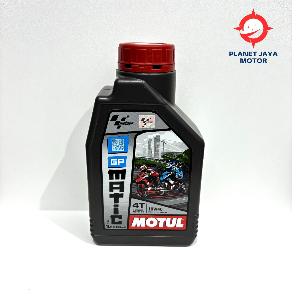 OLI MOTOR MATIC MOTUL GP 4T MATIC 10W-40 1 LITER / OLI MOTUL MATIC 1 LITER 100% ORIGINAL