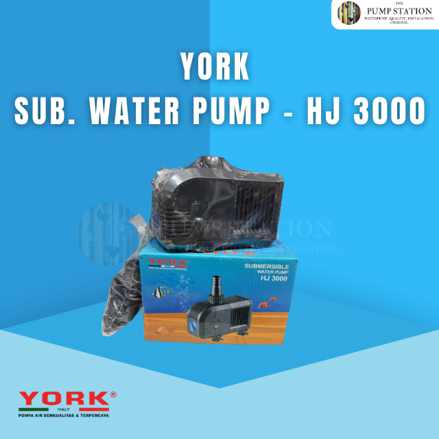 YORK Submersible Water Pump - HJ 3000
