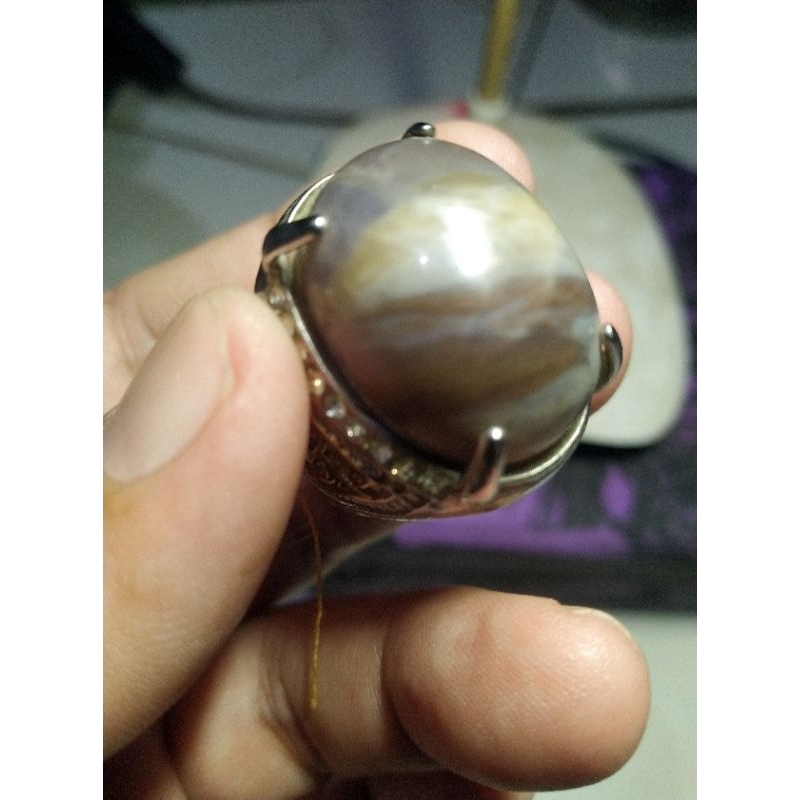 Batu Garut KecubungAsihan Selendang Natural Unik kode 33/772