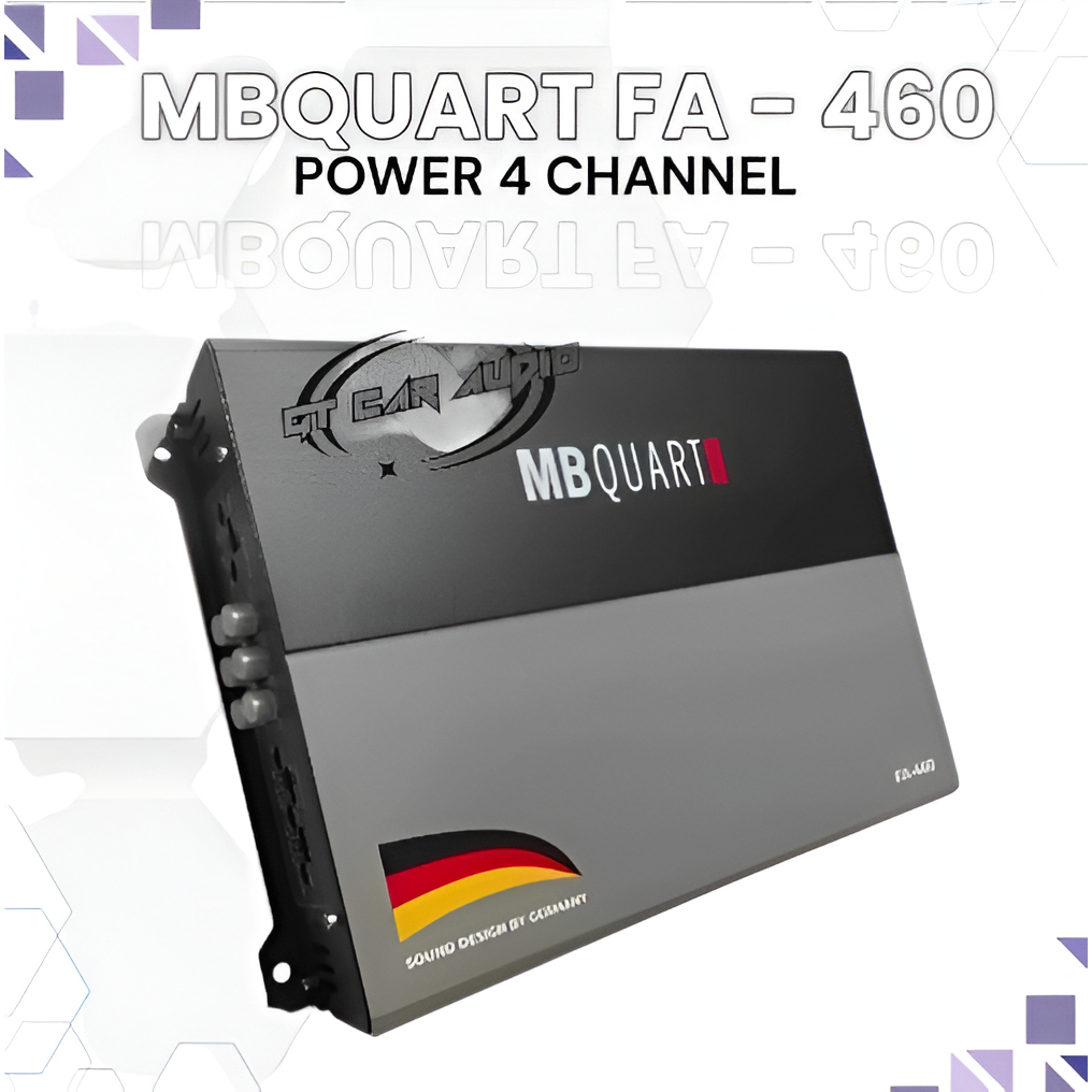 Power 4 chanel Mb Quart FA-460 Germany technology
