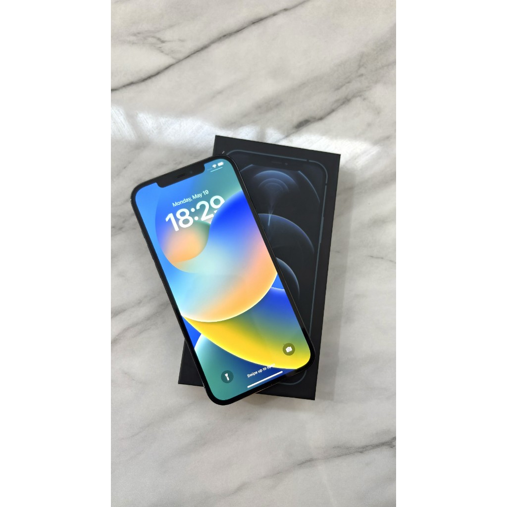 Apple Iphone 12 Pro Max 128GB Pacific Blue Ex Inter Garansi