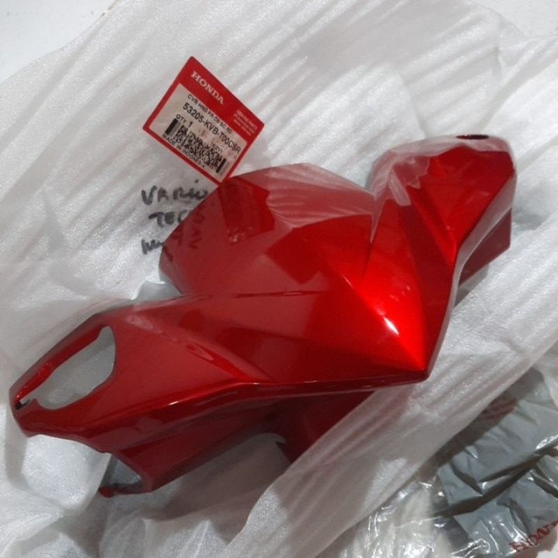 53205 KVB T00CSR BATOK KEPALA DEPAN VARIO TECHNO 110 MERAH CANDY ORIGINAL AHM