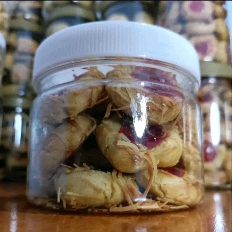 

Kue Thumbprint Strawberry 400 Ml Homemade Cookies Kue Kering