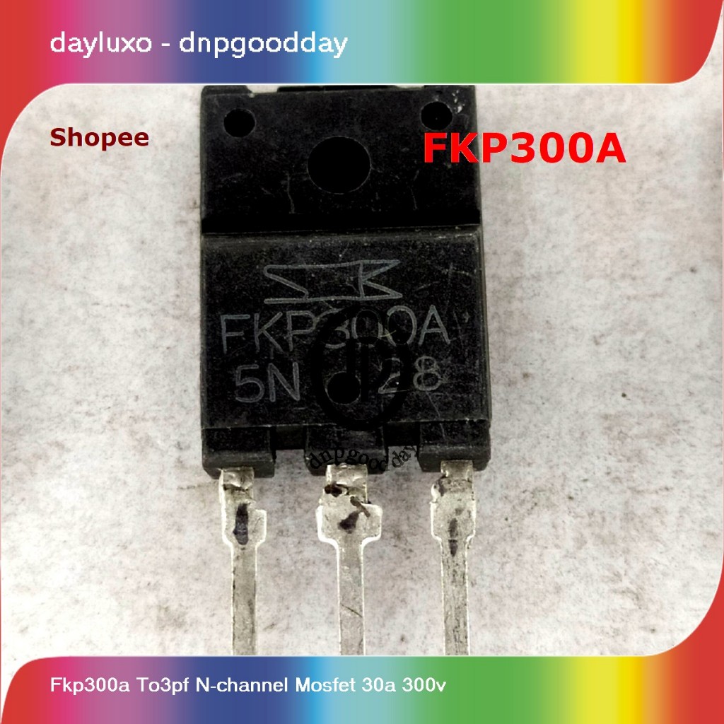 fkp300a to3pf n-channel mosfet 30a 300v