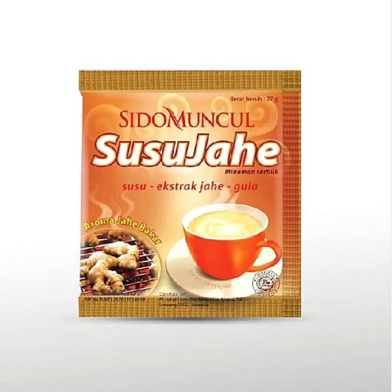 

Susu Jahe Sidomuncul Netto 27 gram (1 saset)