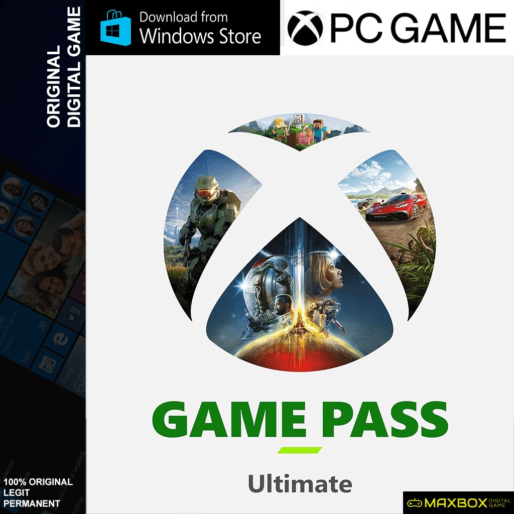 GAME PASS PC 6 & 12 Month Original Game