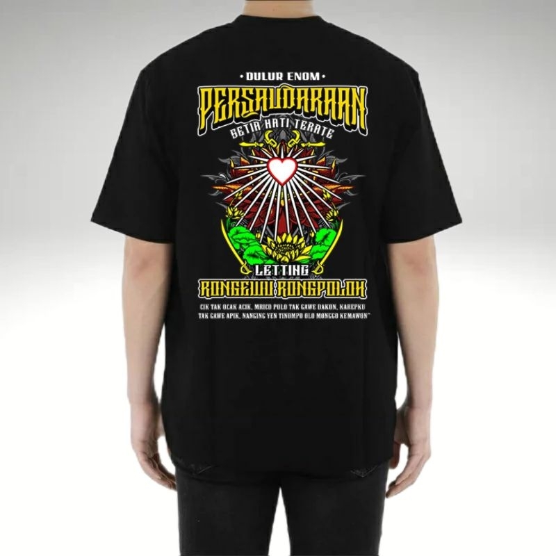 (Kode-03) Kaos Dulur Enom PSHT Leting 2020