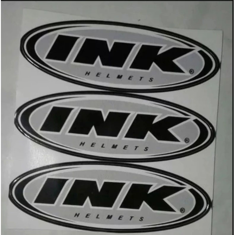 Stiker Helm Ink Centro Satu Set || Stiker Helm Set 3 Pcs Centro || Bisa Cod