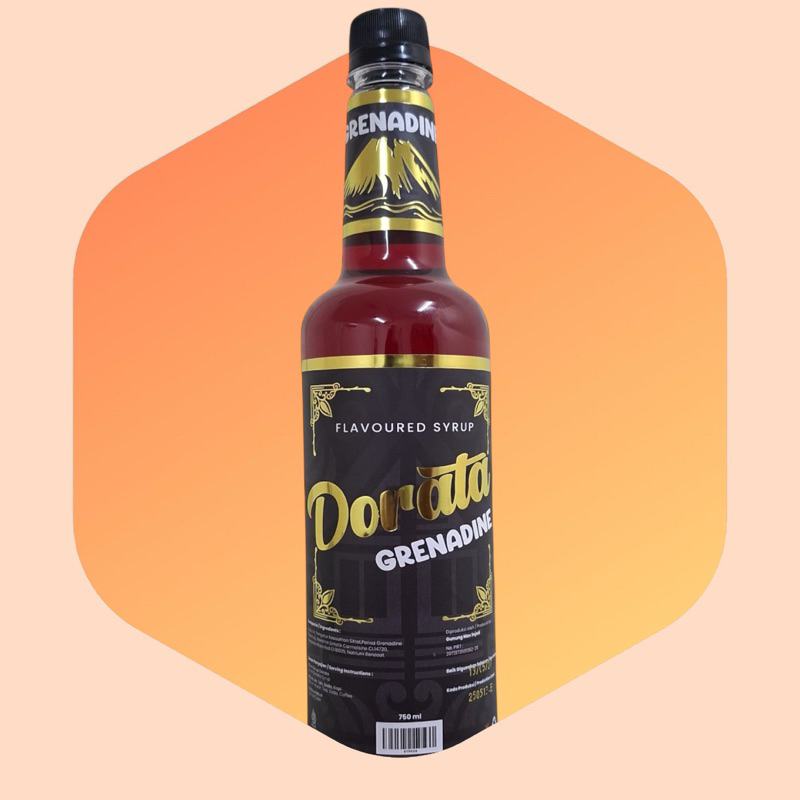 

Dorata Grenadine Syrup 750 ml - Sirup Grenadine/Delima Premium