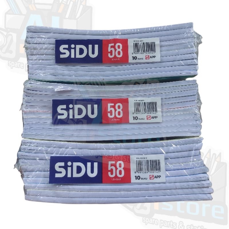 

BUKU TULIS SIDU 58 LEMBAR 1PACK