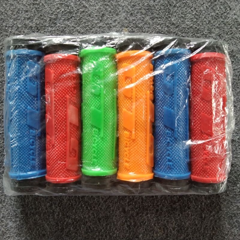 Handgrip Karet Stang Hanfat Grip Sepeda BMX GT Warna