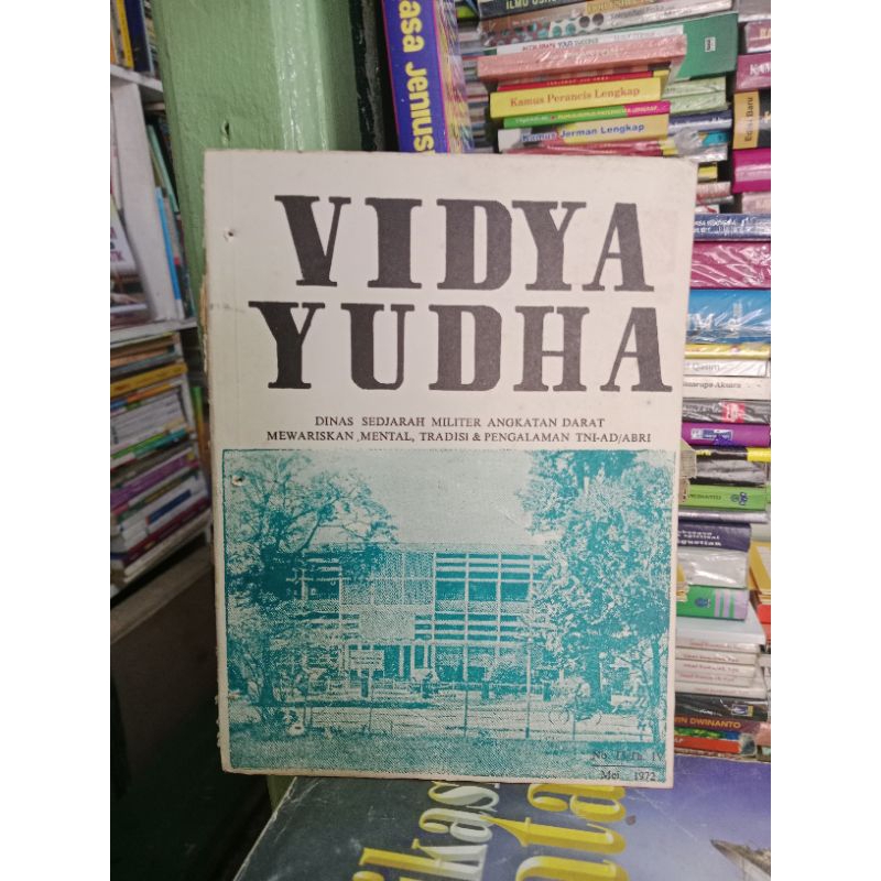 Majalah Berkala Langka/ Vidya Yudha/no.15/th iv/1972/Original