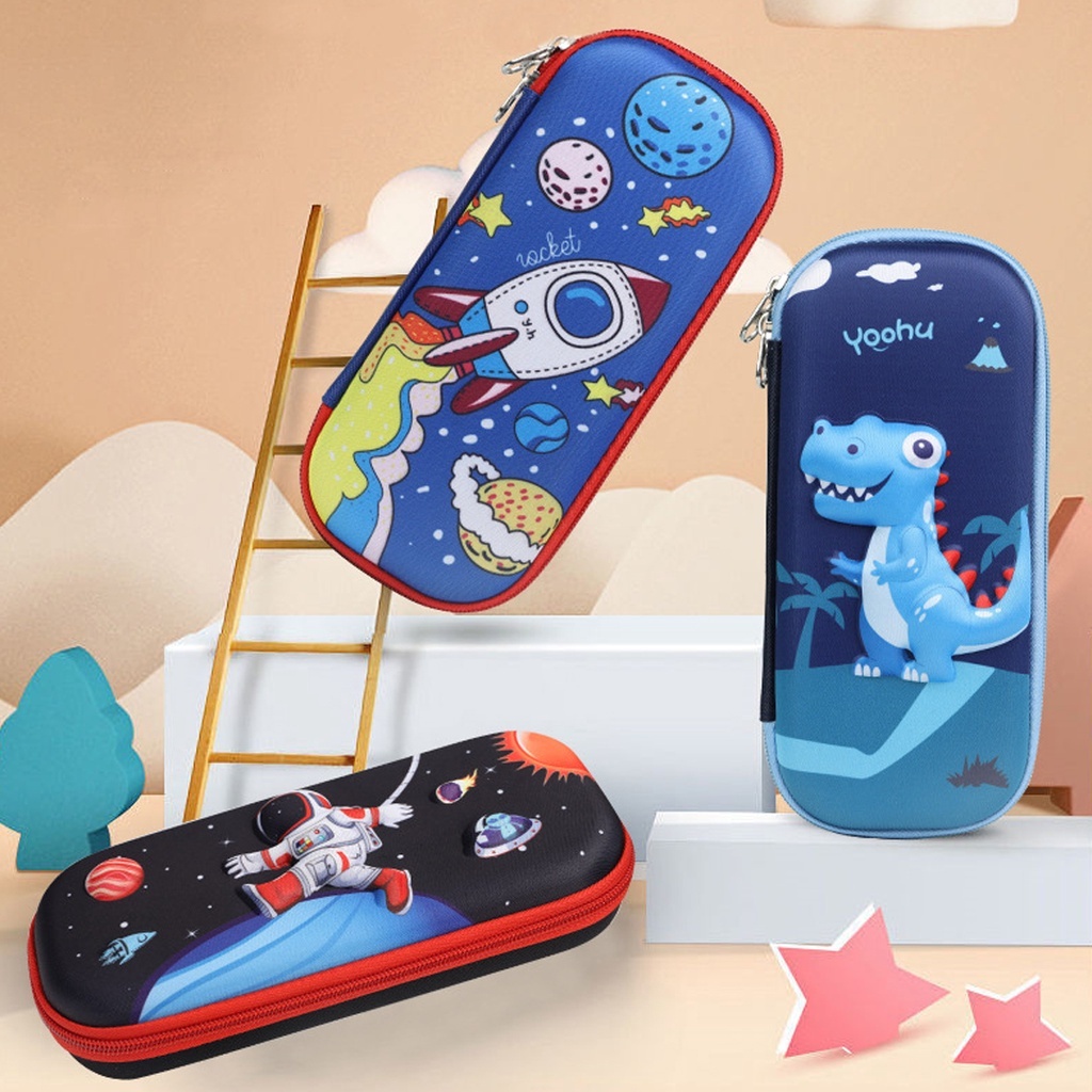 

TEMPAT PENSIL KOTAK PENSIL GAMBAR 3D ANAK IMPORT KOTAK PENSIL 3D BAHN EVA ANTI AIR COD