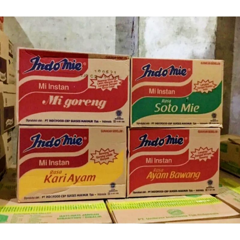 

kardus bekas indomi minuman kap dan warung sembako