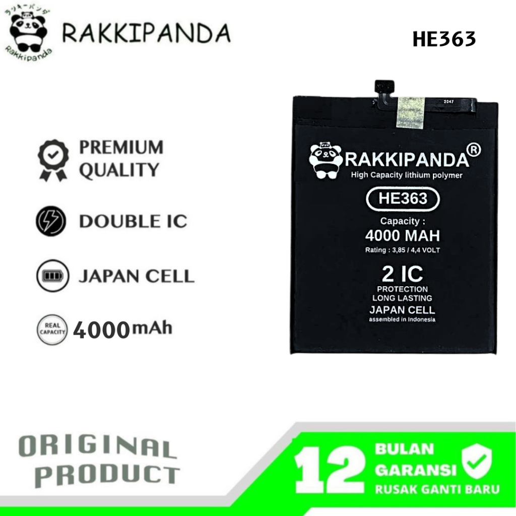 RakkiPanda - HE363 Nokia 3.1 Plus / 7.1 Plus / 8.1 Plus / 8.1 Batre Batrai Baterai