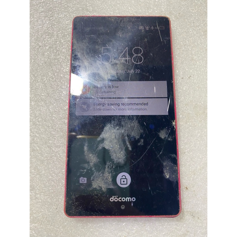 mesin Sharp aquos zeta sh04g rusak lcd