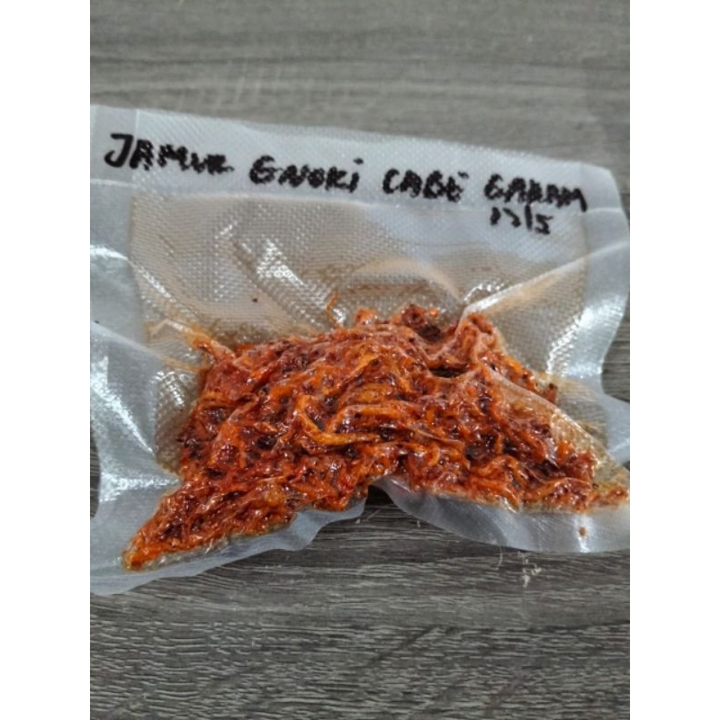

Enoki goreng