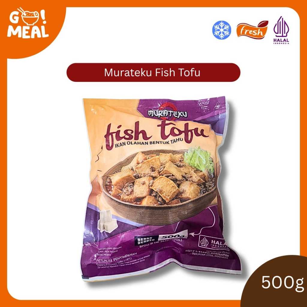 

Murateku Fish tofu 500g / Fish Tofu / Ikan Olahan Bentuk Tahu