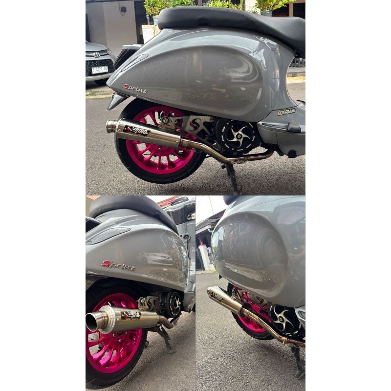 knalpot shijiro vespa sprint