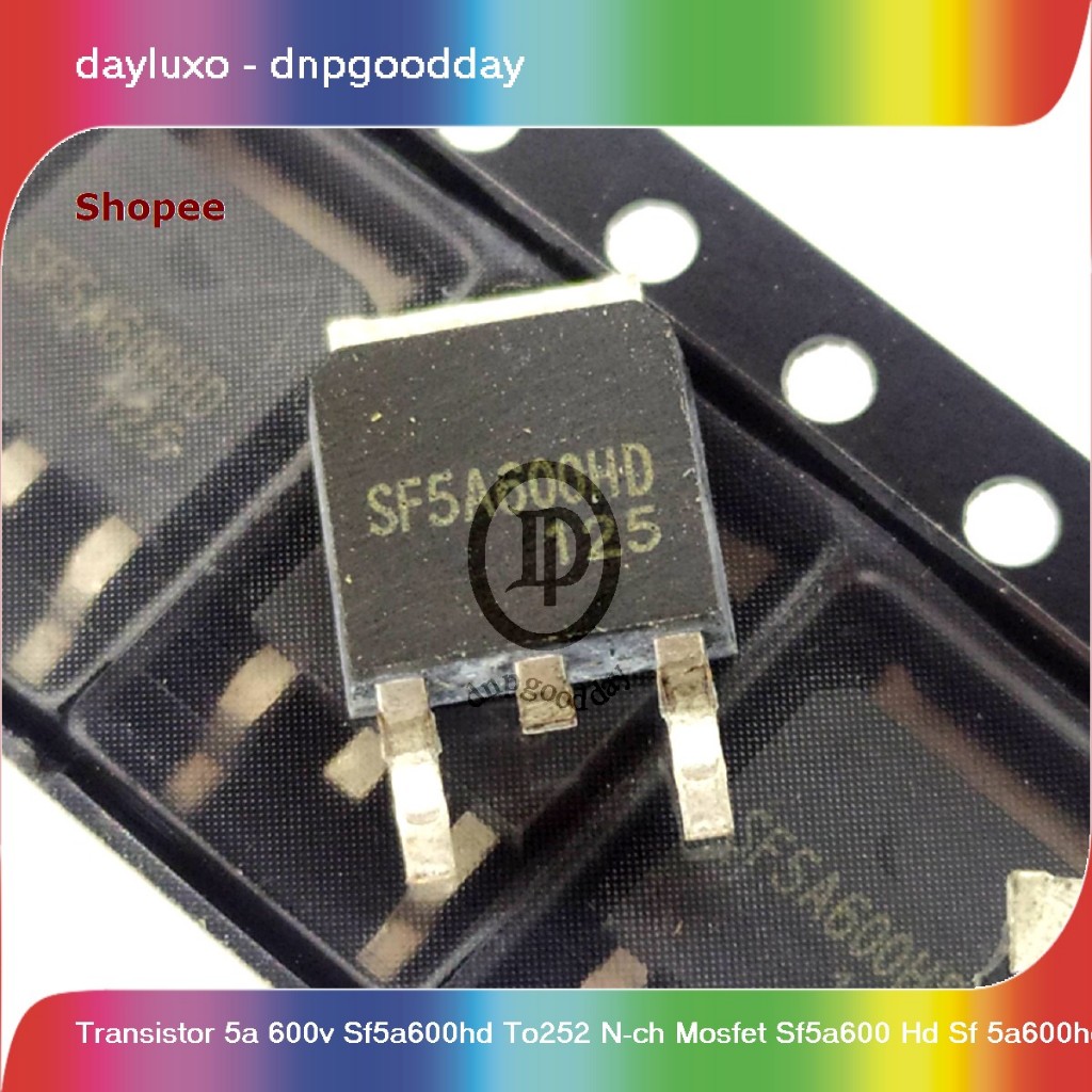 transistor 5a 600v sf5a600hd to252 n-ch mosfet sf5a600 hd sf 5a600hd