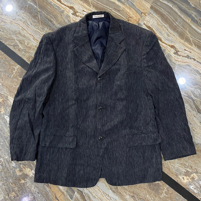 Blazer jas formal basic old grey - Guy laroche paris