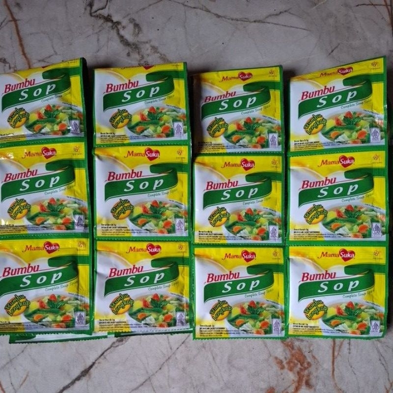 

Bumbu Sop & Kuah Bakso Mama Suka Kemasan Renceng