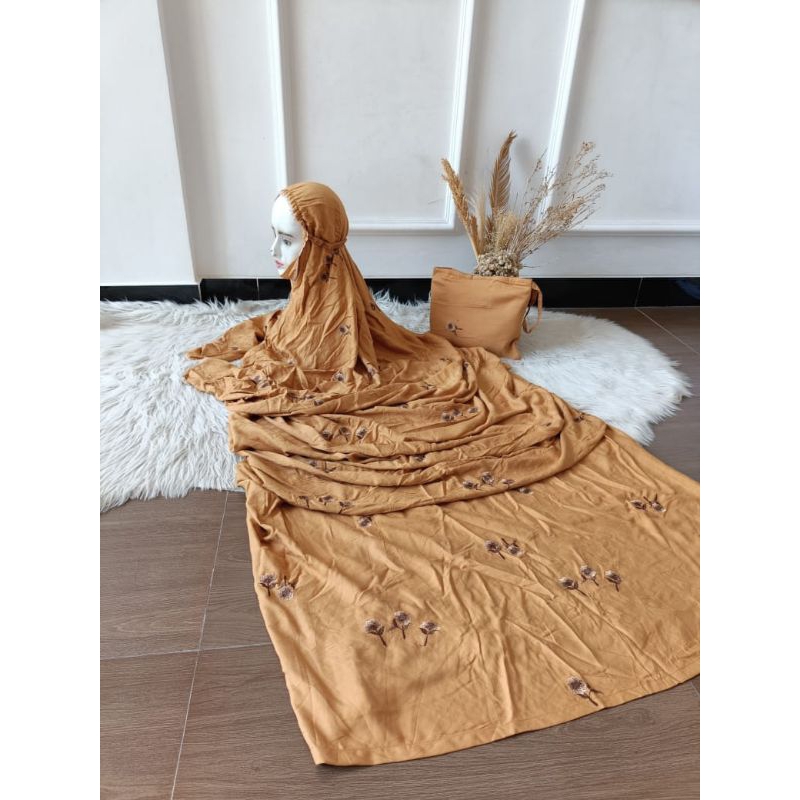 Mukena Terusan Nayyira Rayon Twill Premium