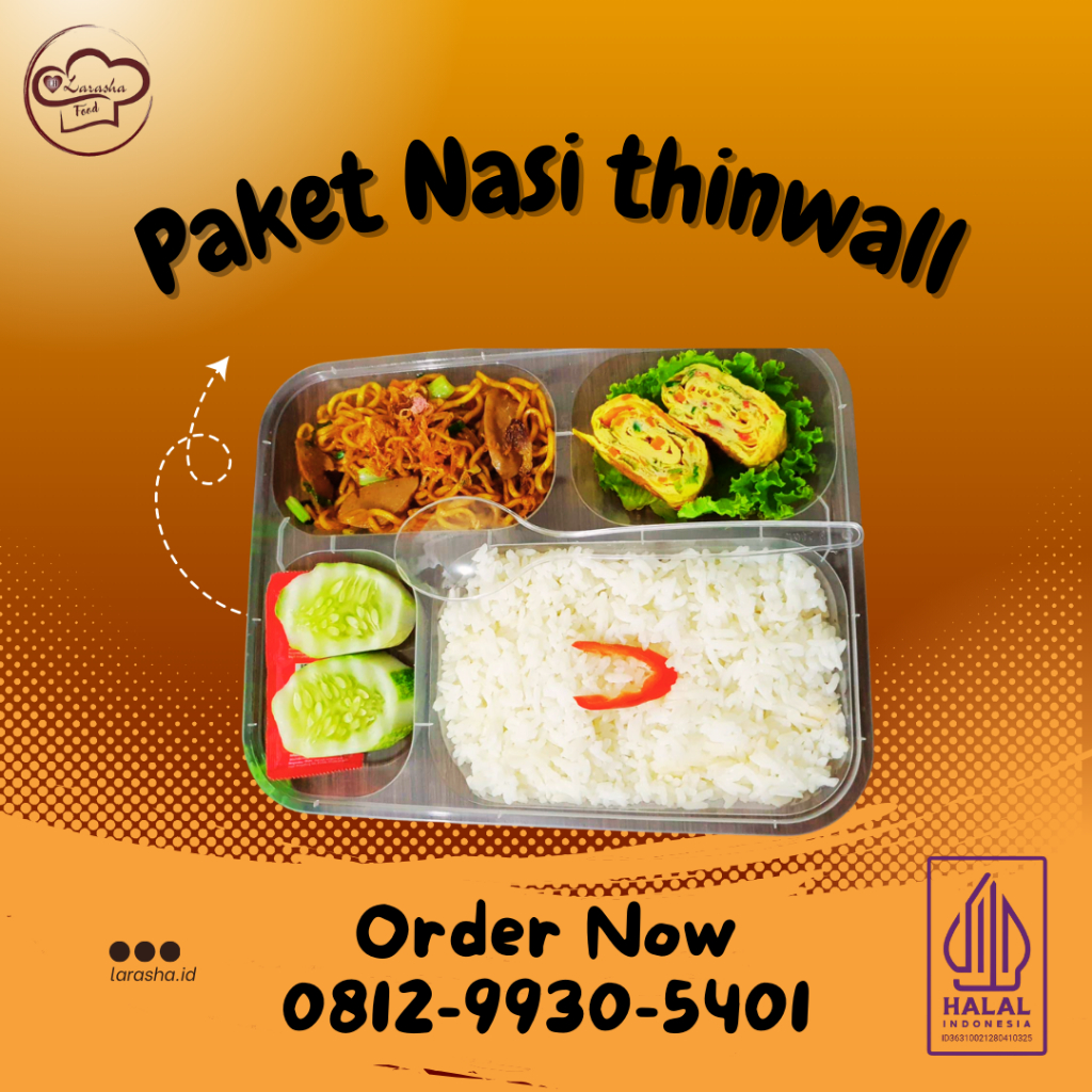 

Jual Nasi Thinwall Murah/Paket Thinwall Enak/Nasi Box Murah Meriah